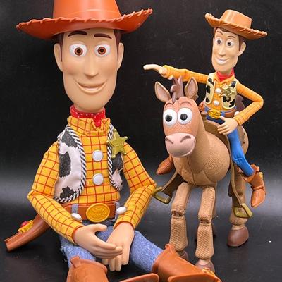 Disney Toy Story Woody Doll & Action Figure with Horse