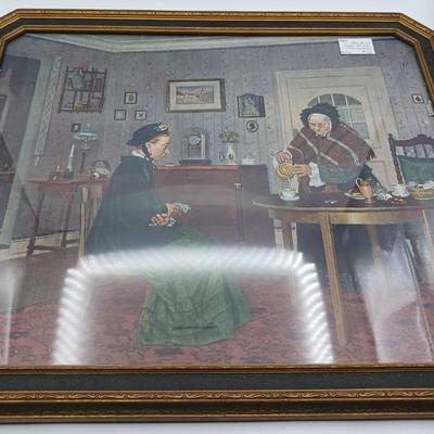 1902 Print: Peter Phillipi's "The Gossips"