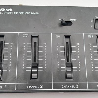 RadioShack Microphone Mixer
