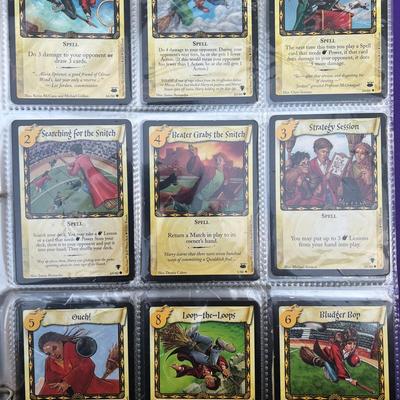 (9) Harry Potter Cards — ft. Strategy Session Movie Promo Quidditch Cup 2001 Harry Potter #49