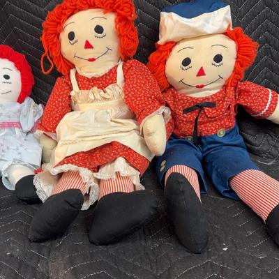 Raggedy Ann And Andy Dolls 