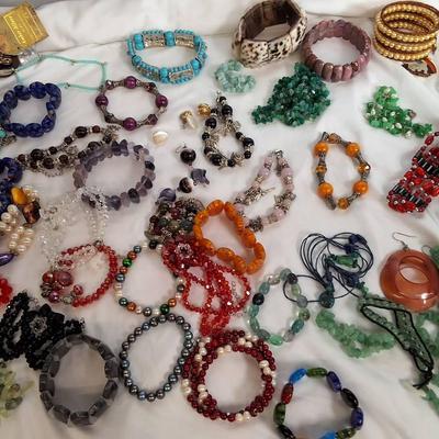 Four pounds (4lbs) Costume Jewelry Mystery Lot #6