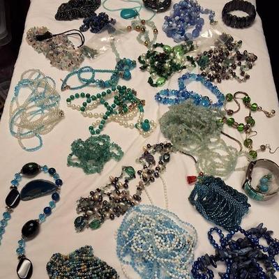 Four pounds (4lbs) Costume Jewelry Mystery Lot#4