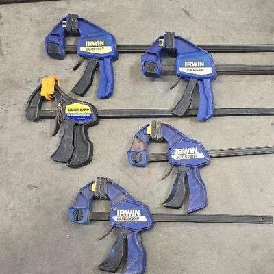 Irwin Quick-Grip Clamp Lot