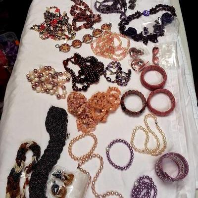 Four pounds (4lbs) Costume Jewelry Mystery Lot #1