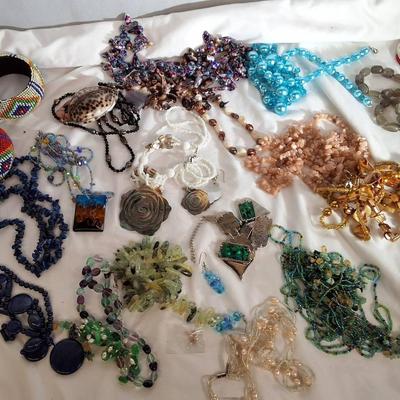 Four pounds (4lbs) Costume Jewelry Mystery Lot #7