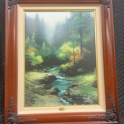 Thomas Kincaid, “Creekside Trail“ 454/1984