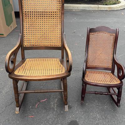 Antique Rocking Chairs (2)