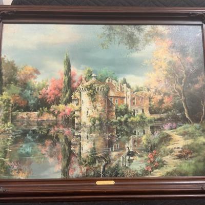 Marty Bell, “springtime at Scotney”361/1200