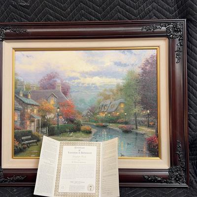 Thomas Kinkade -Lamplight Brooke-1240/1650