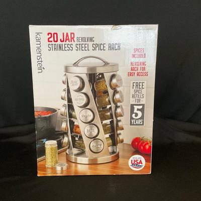 Kamenstein 20 Jar Revolving Spice Rack