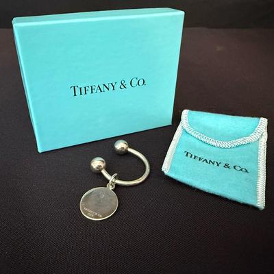 Tiffany & Co Sterling Silver Keychain 