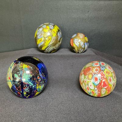 Art Glass Paper Weights 