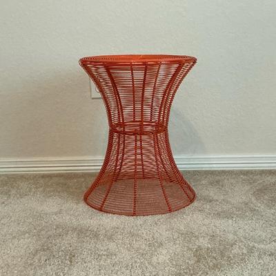 Metal Iron Wire Stool