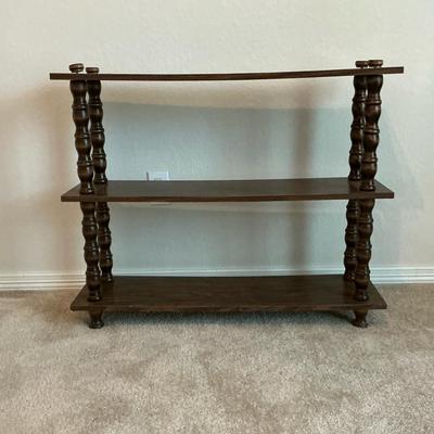 Barley Twist Display Bookshelf