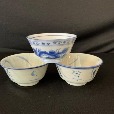 Porcelain Rice Bowls 