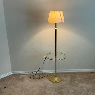 Vintage Brass Floor Stiffel Lamp