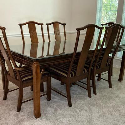 Bernhardt Dining Table And 6 Chairs 
