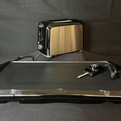 Electric Griddle And Toaster 