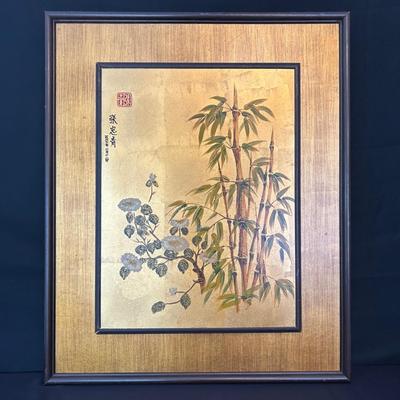 Asian Bamboo Painting