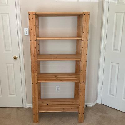 Wooden Utility Shelf 