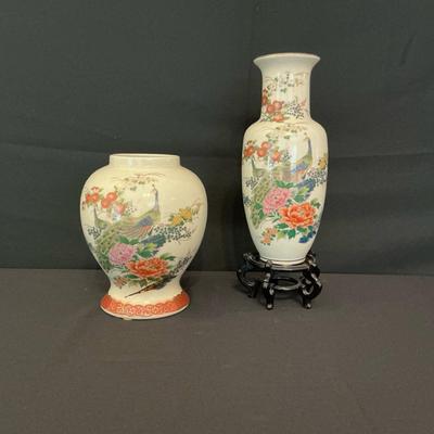 Two Japanese Vases