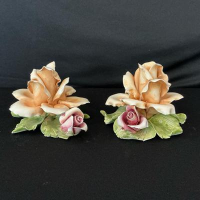 Capodimonte Candle Holders