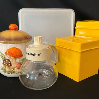 Vintage Mid Century Modern Kitchen Collectibles 