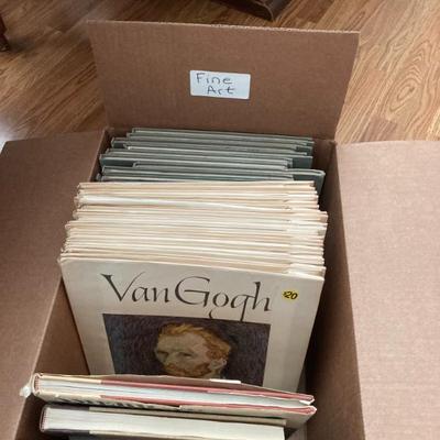 art books with prints inside