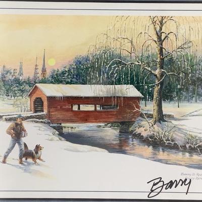 Signed Barry D. Richardson And Sherry Kemp Print