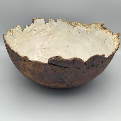 Pat Lester Signed Ceramic Bowl