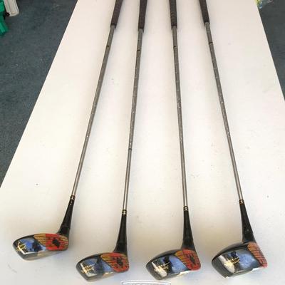 Set Of Four Vintage Haig- Ultra Woods