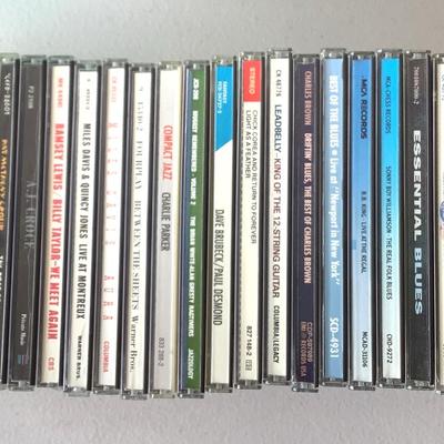 33 Jazz And Blues CD’s