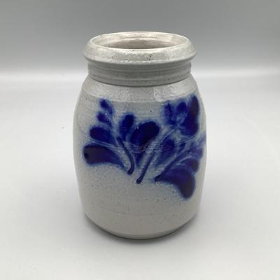 David Eldreth Salt Glaze Stoneware Miniature Crock