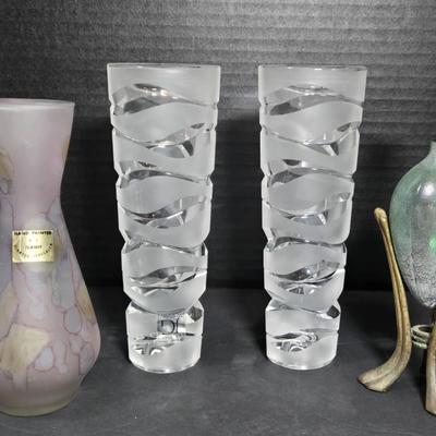 Crystal & Hand Painted Decor