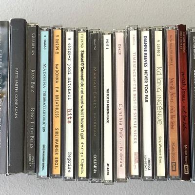 35 CD’s Of Female Vocalists From 60’s To 80’s
