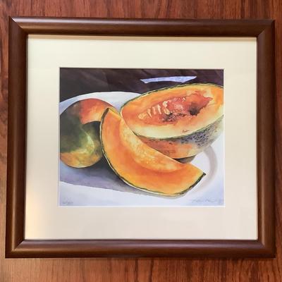 “Melons Delight” Signed Print By Rebecca Kahrs Willis