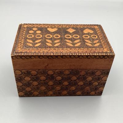 Handmade Playing Card Box