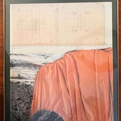 Christo And Jeanne-Claude In The Vogel Collection Poster 