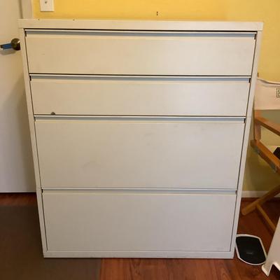 Four Drawer 36” Wide Filing Cabinet 