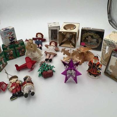 Large Lot Vintage Ornaments