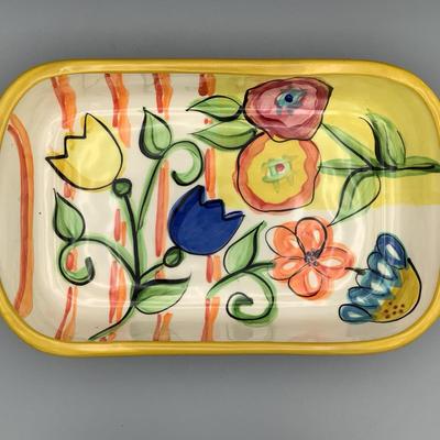 Vicky Carroll “Bloomin’ Blossoms” Baking Dish
