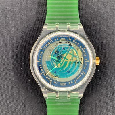 1992 Earth Summit Swatch Automatic Watch