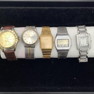 Set Of Five Vintage Watches