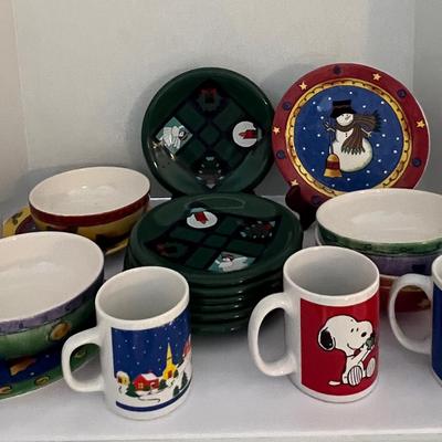 18 Assorted Xmas Dishes