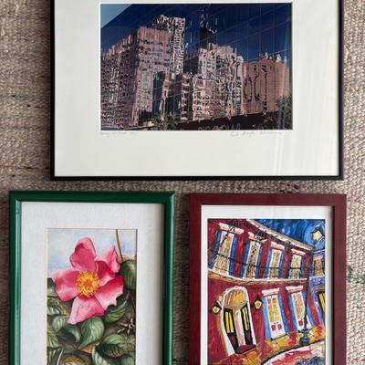 Three Signed Prints