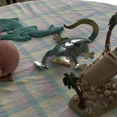 Set Of Four Pieces Of Art For Your Florida Lanai