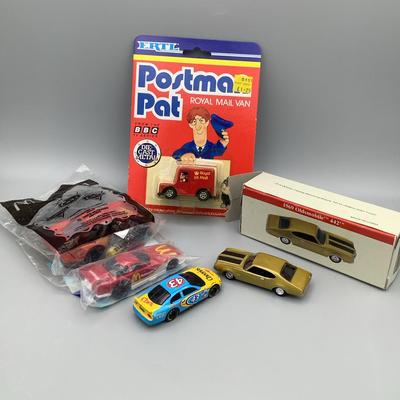 Five Toy Cars