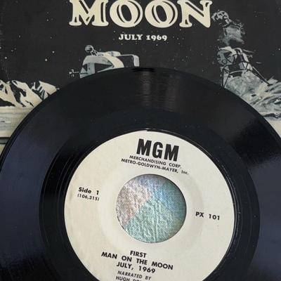 1968 In Pictures, first Man On The Moon Record