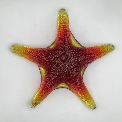 Blenko Handcrafted Glass Starfish 